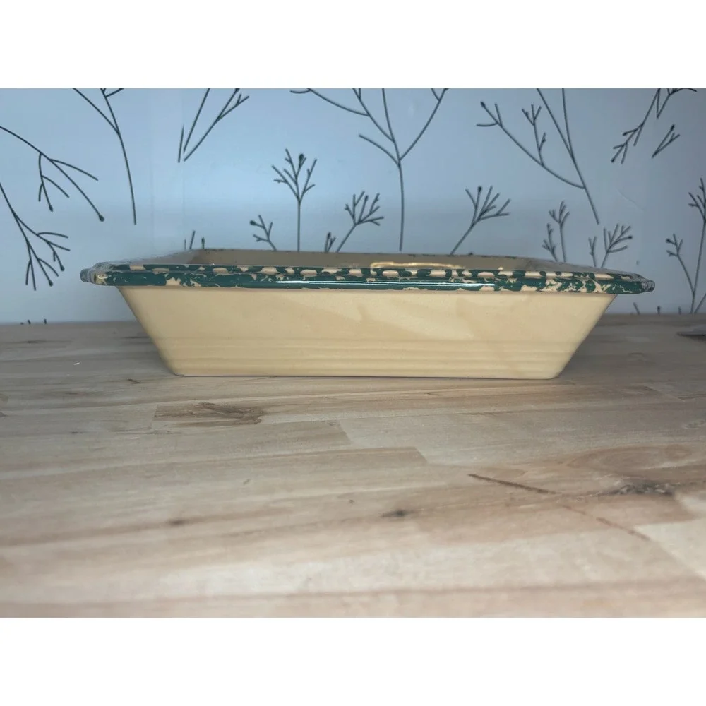 LTD Commodities Country Snowman Stoneware Baker Rectangular Casserole Dish 13x9